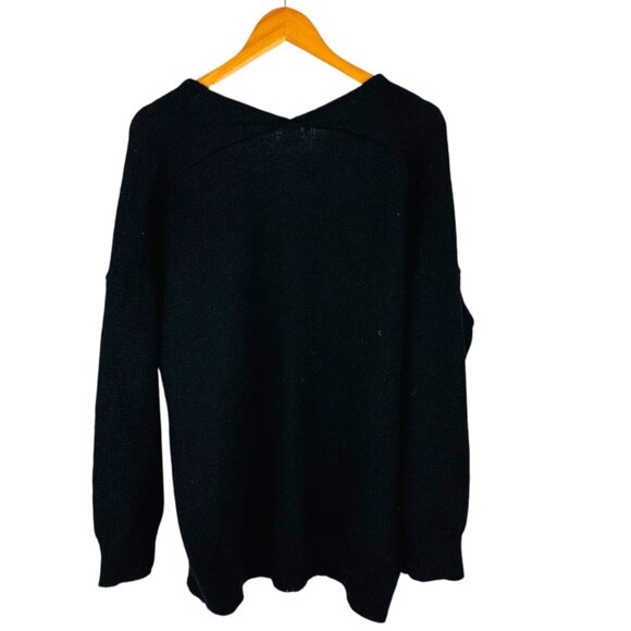 Melrose and Market Women's Size XL Open Front Black Cardigan Sweater NEW - Picture 3 of 5